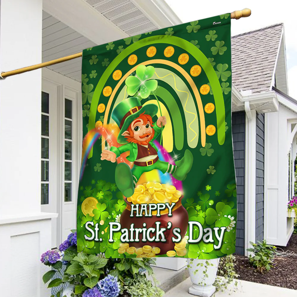 Leprechaun Shamrock Irish Happy St. Patrick's Day