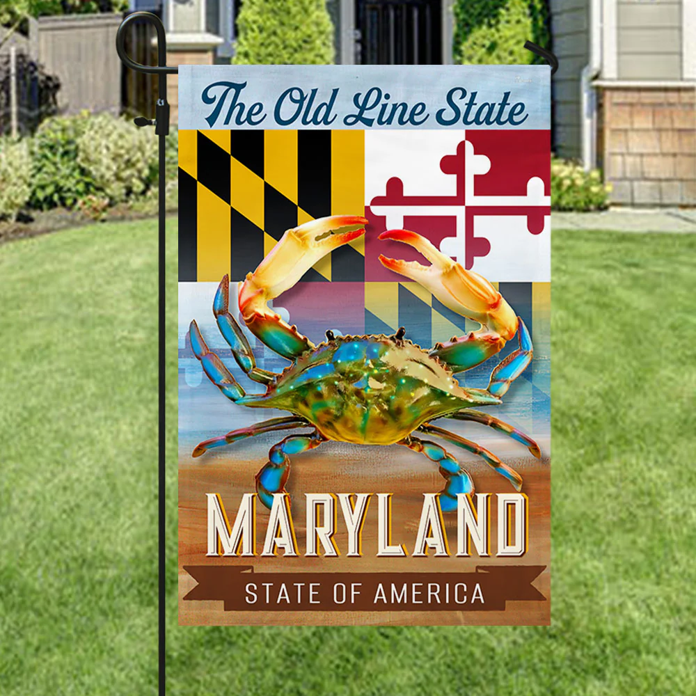 Maryland Flag The Old Line State