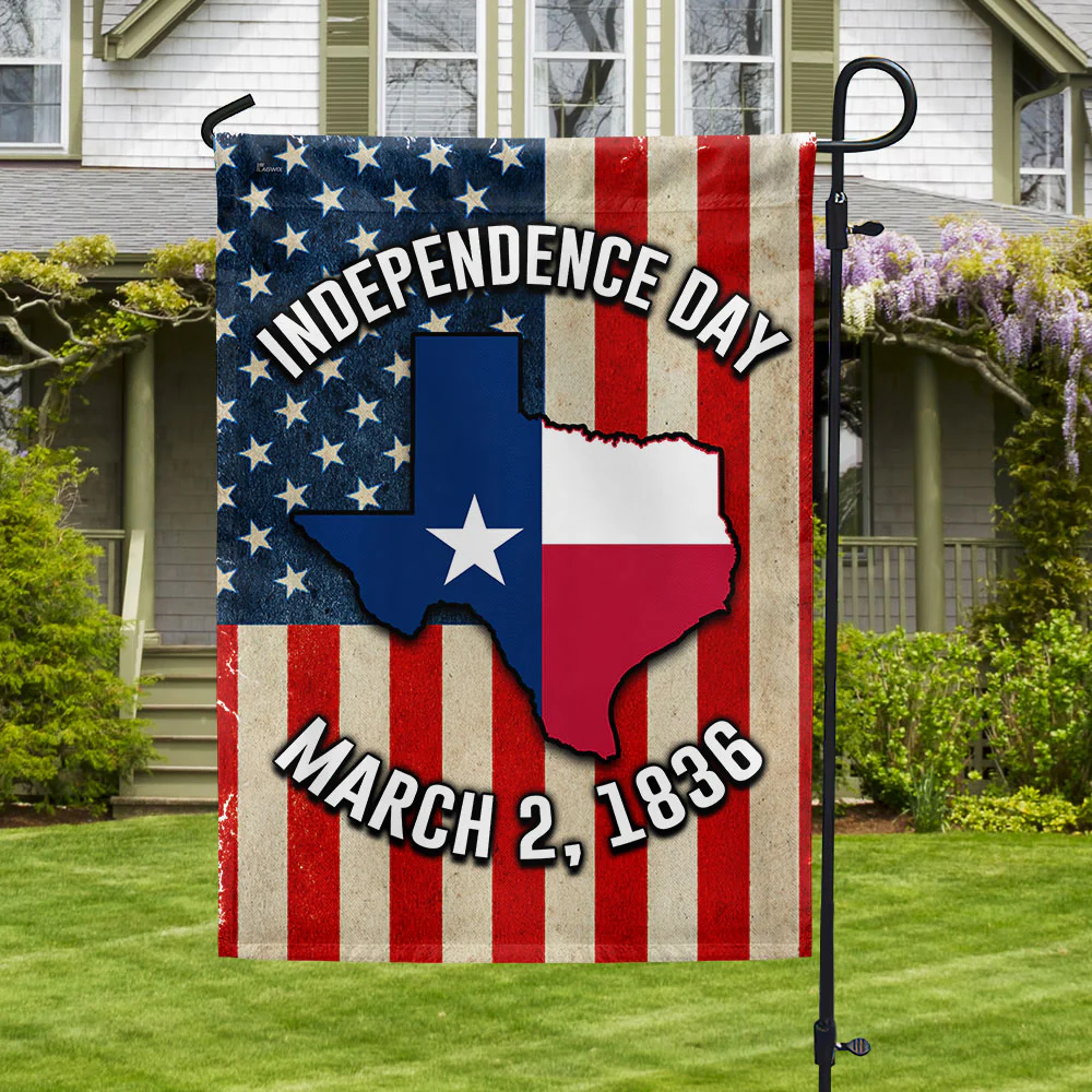 Texas Independence Day Flag March 2 1836