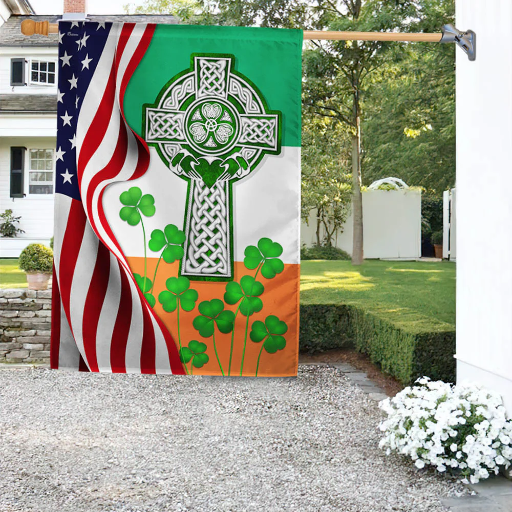 Celtic Cross, Saint Patrick’s Day, Irish Flag