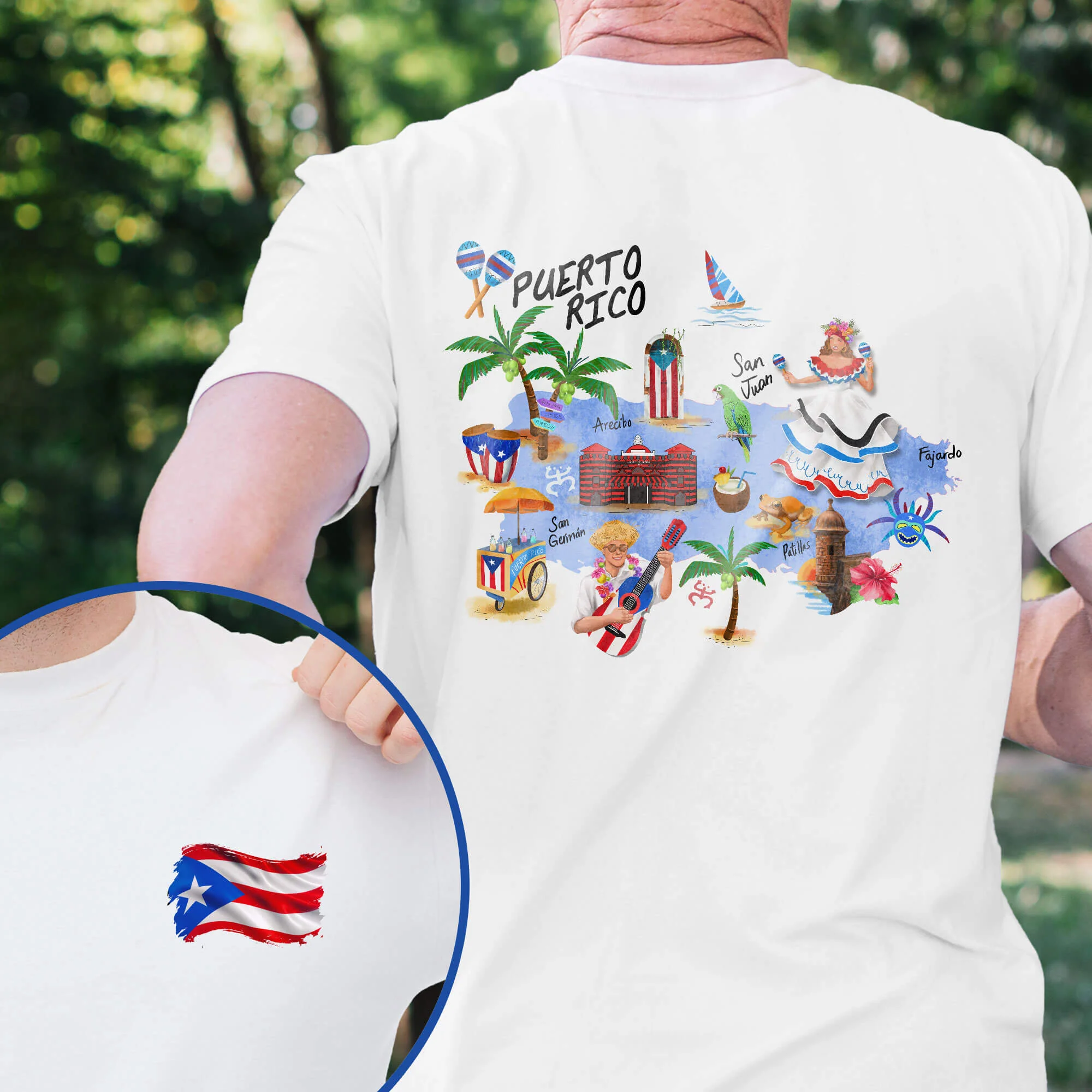 Patriotic Puerto Rico T-Shirt