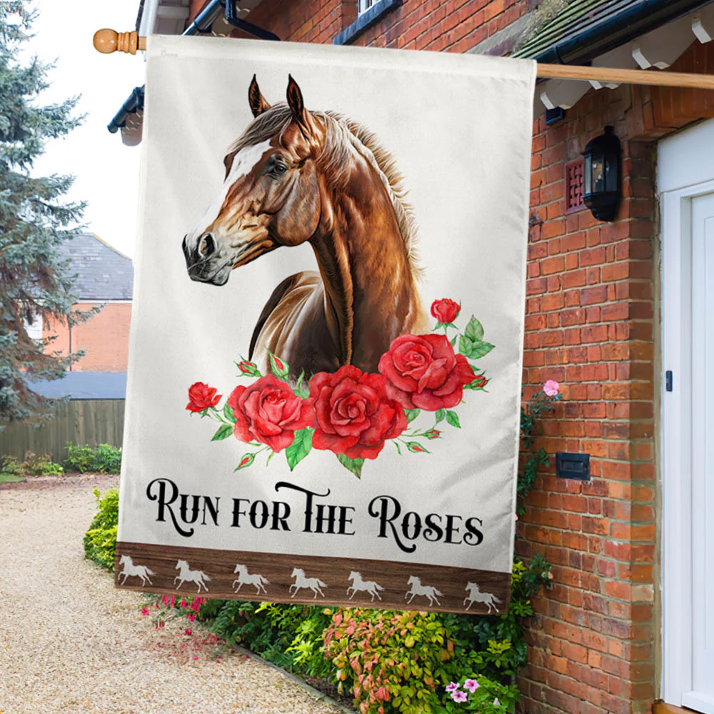 Horse Racing In The US Kentucky Derby Flag