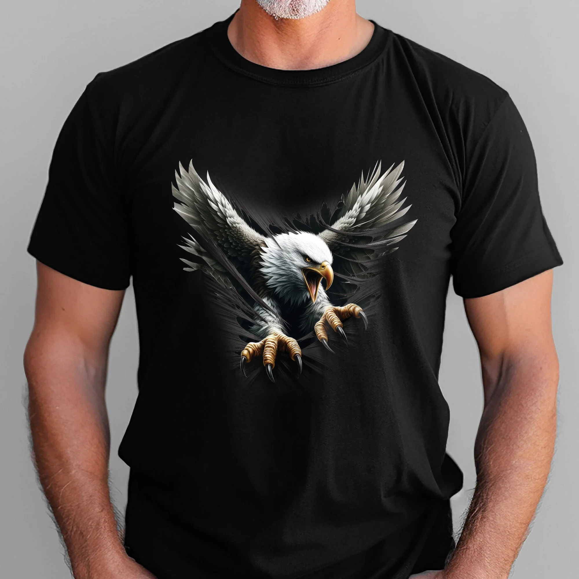 Cool Eagle Scratches T-Shirt