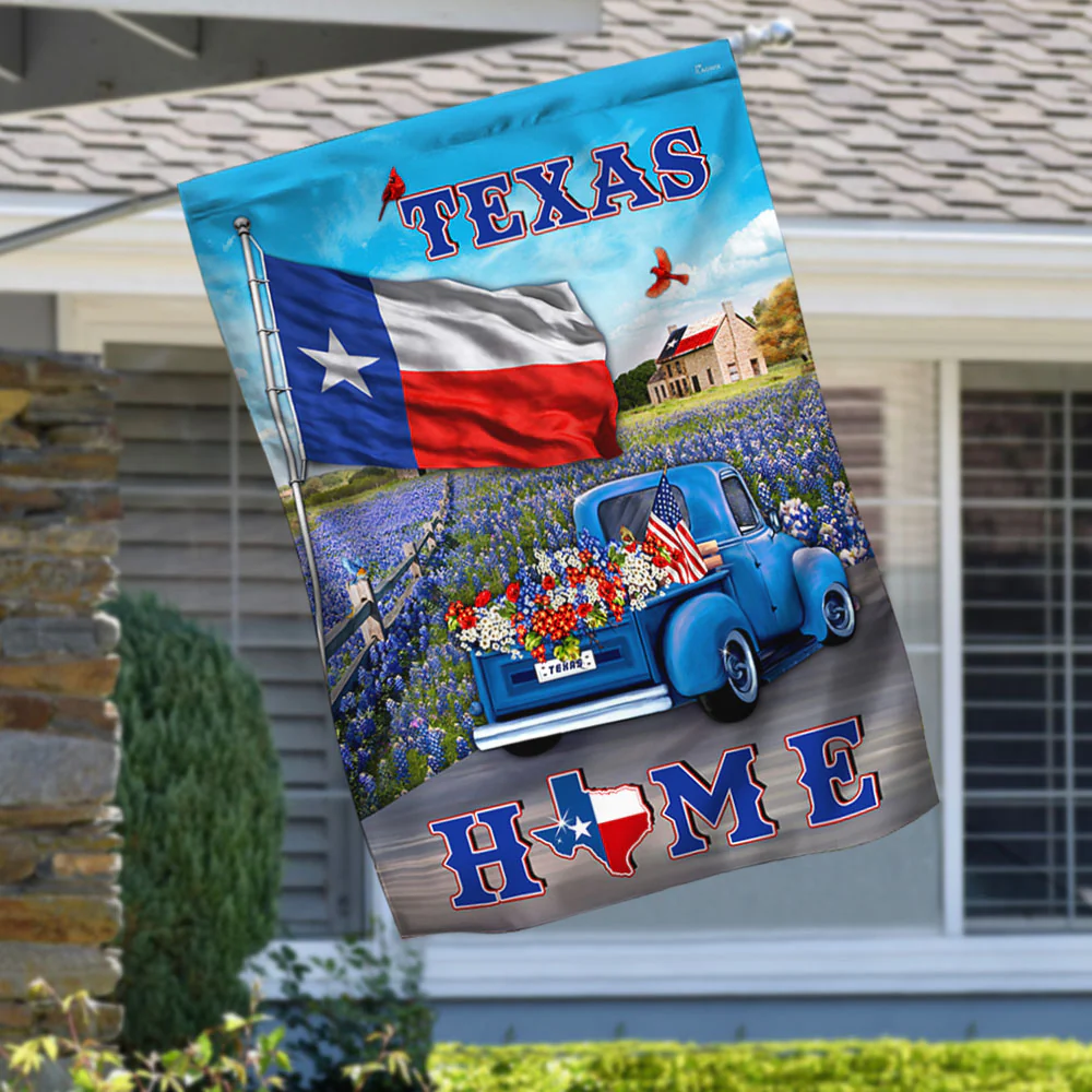Texas Home Flag