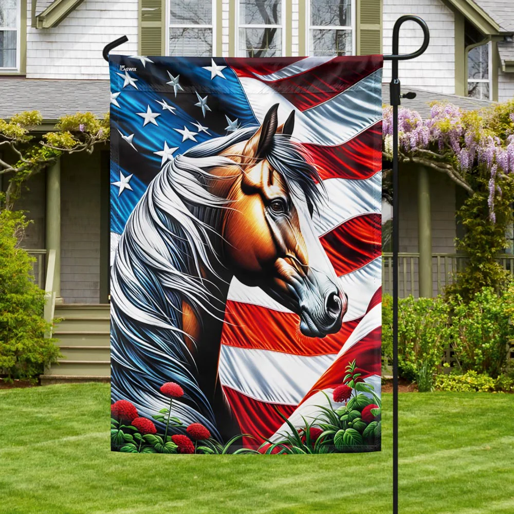 Bimipi  Patriot Horse American Flag