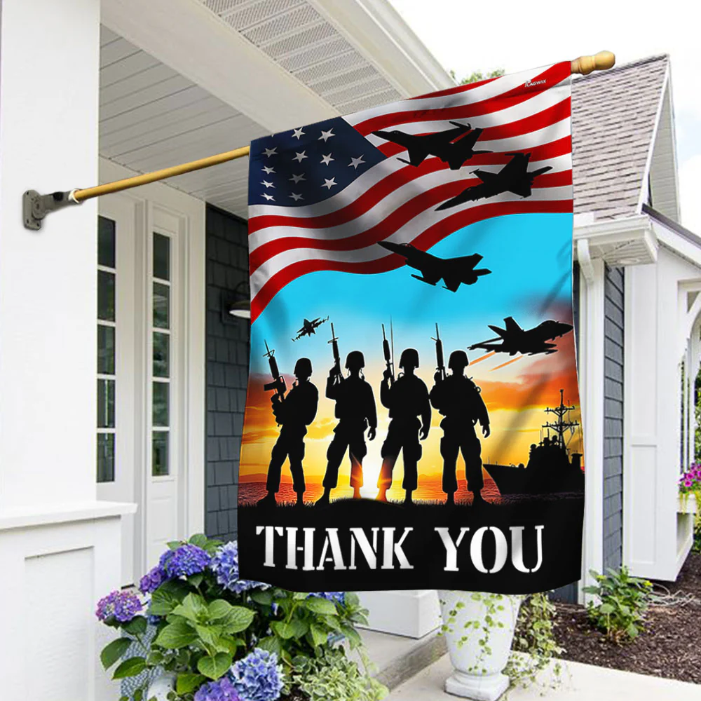 Veterans Day Thank You Veterans American Flag