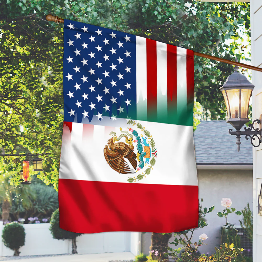 Mexican American Flag BNN277Fv1