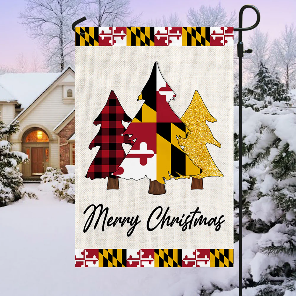 Maryland Christmas Flag Christmas Tree Maryland Christmas Decor