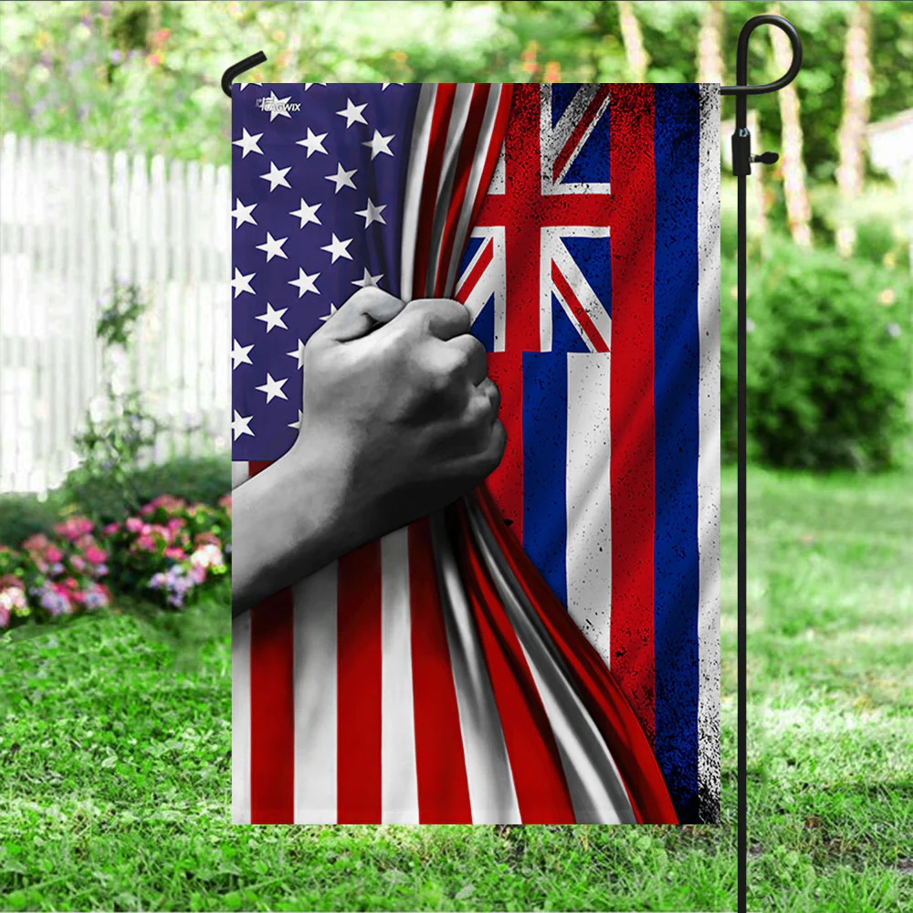 Hawaii American Flag TRL83Fn