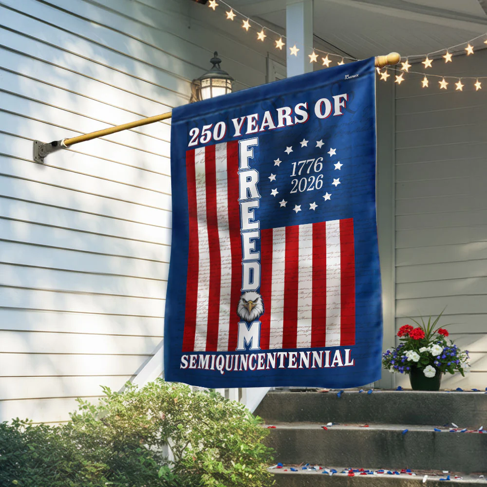250 Years of Freedom Flag | 1776-2026 Semiquincentennial Decorative Flag