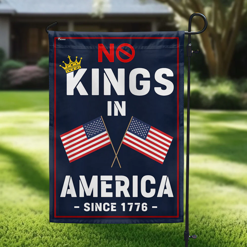 Bimipi American Flag - No Kings in America Flag