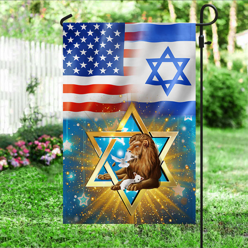 Lion Of Judah Flag, Jewish American Flag