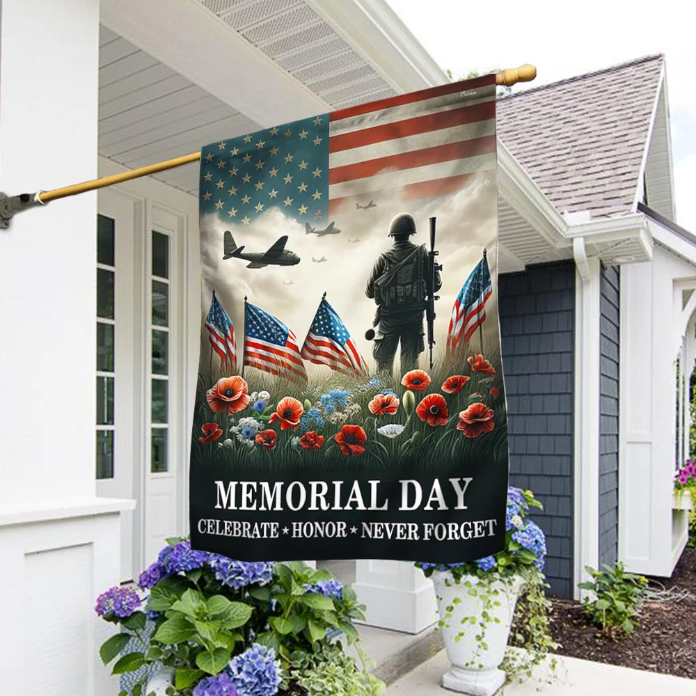 Bimipi Memorial Day Veteran Celebrate Honor Never Forget American Flag