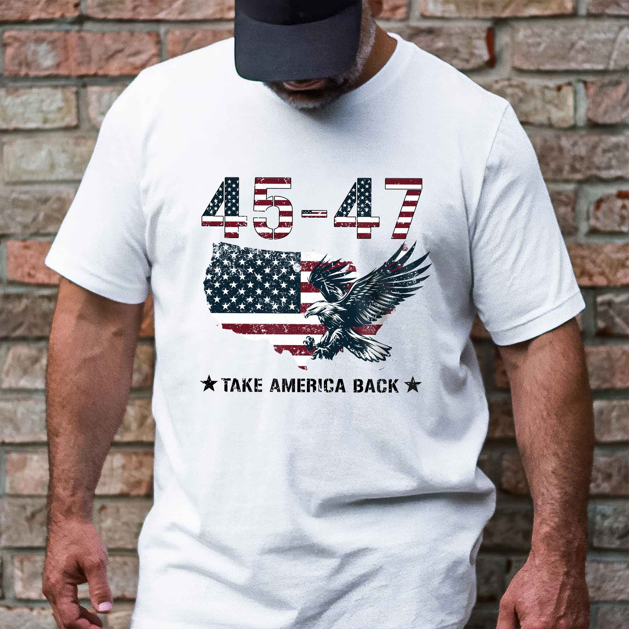 Trump 45 47 Take America Back T-Shirt