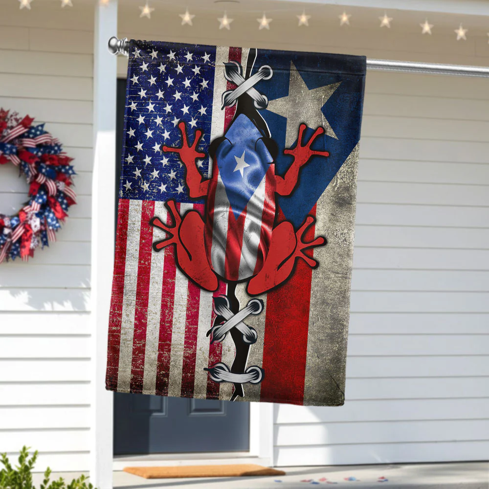 Puerto Rico Flag, Puerto Rico American Flag for Decoration