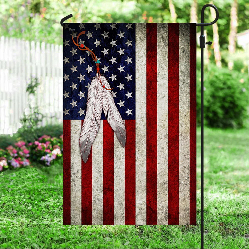 Native American Flag - Home and Garden flag to decor