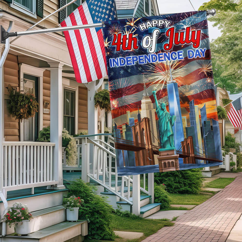 Bimipi American Flag - Happy 4th of july Independence Day Flag