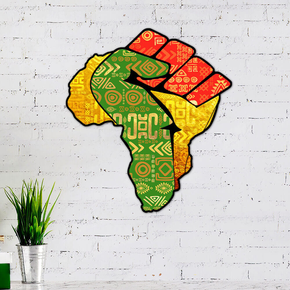Black History Month Hanging Metal Sign