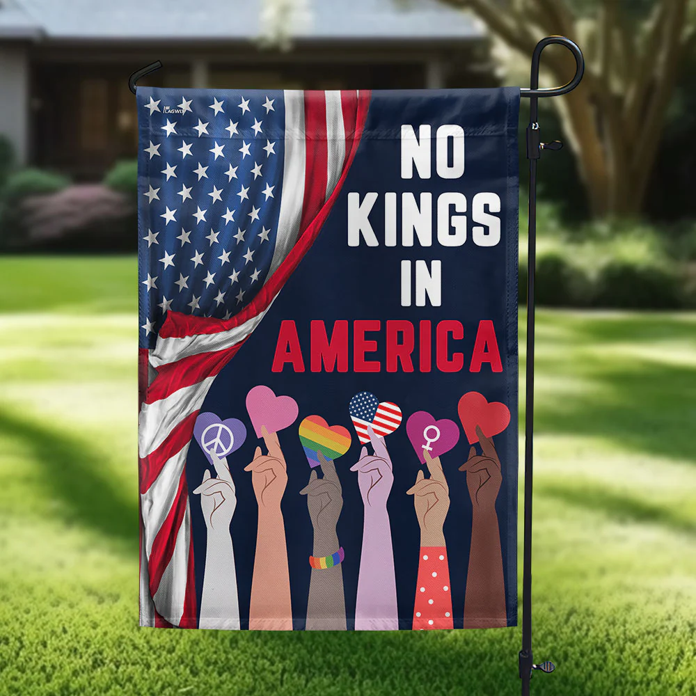 Bimipi American Flag - No Kings in America Flag