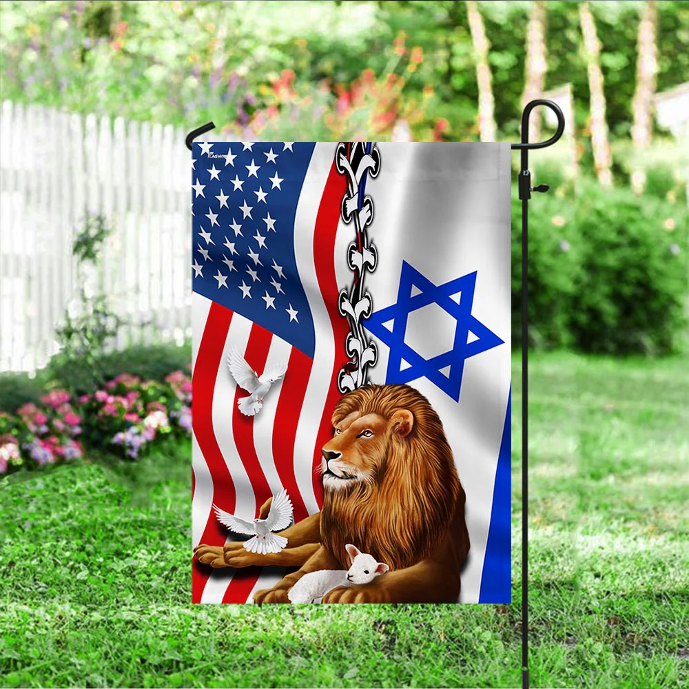 Jewish Israel, Lion Of Judah Israel American Flag