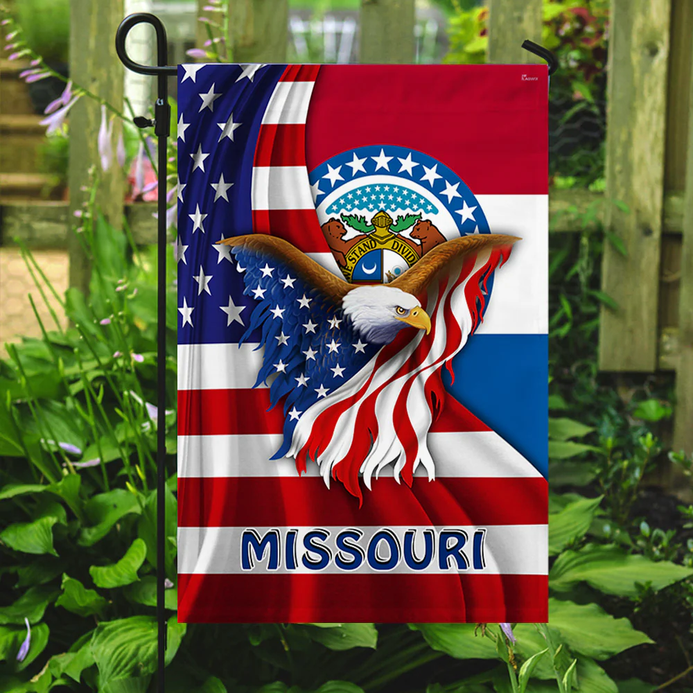 Missouri Eagle Flag MLH1774Fv25