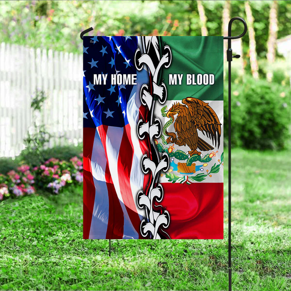 Mexico Mexican American Flag 3-Day Shipping