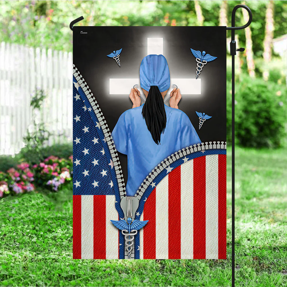 Nurse American Flag MLN312Fv1
