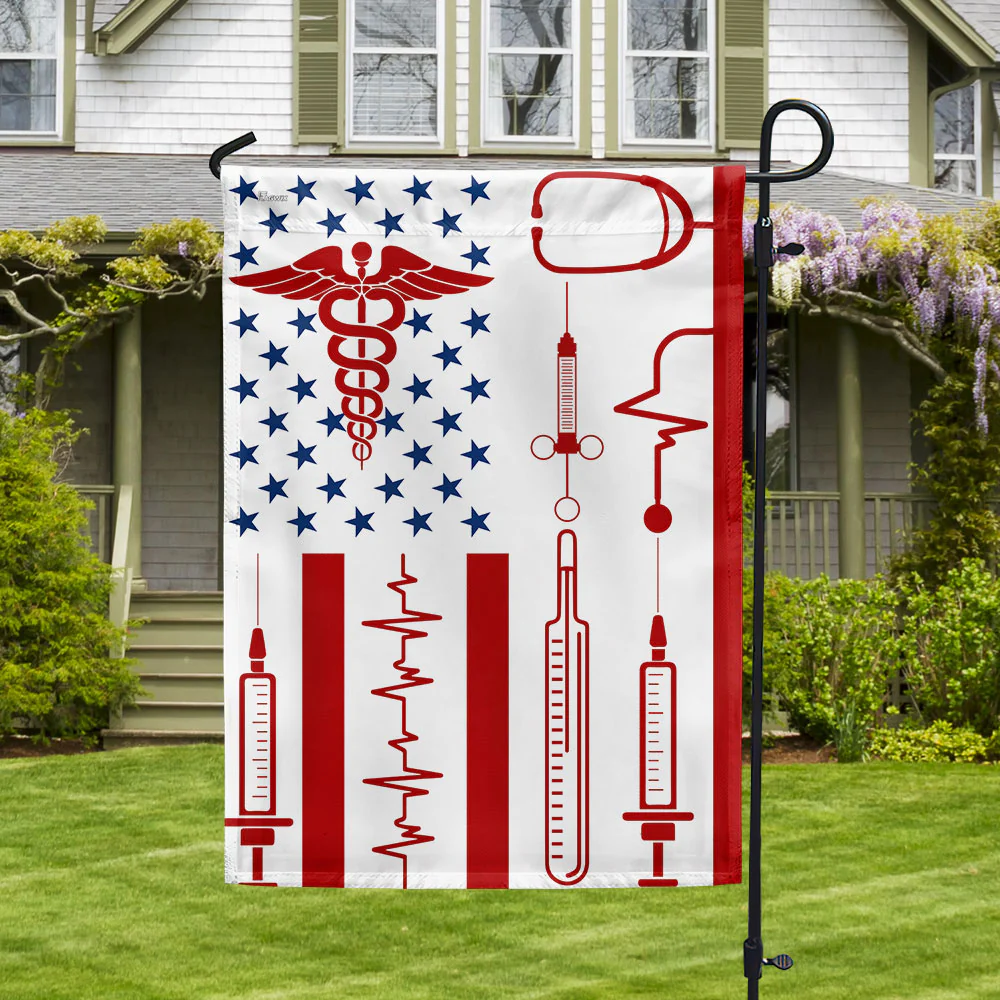 Bimipi Nurse American Flag