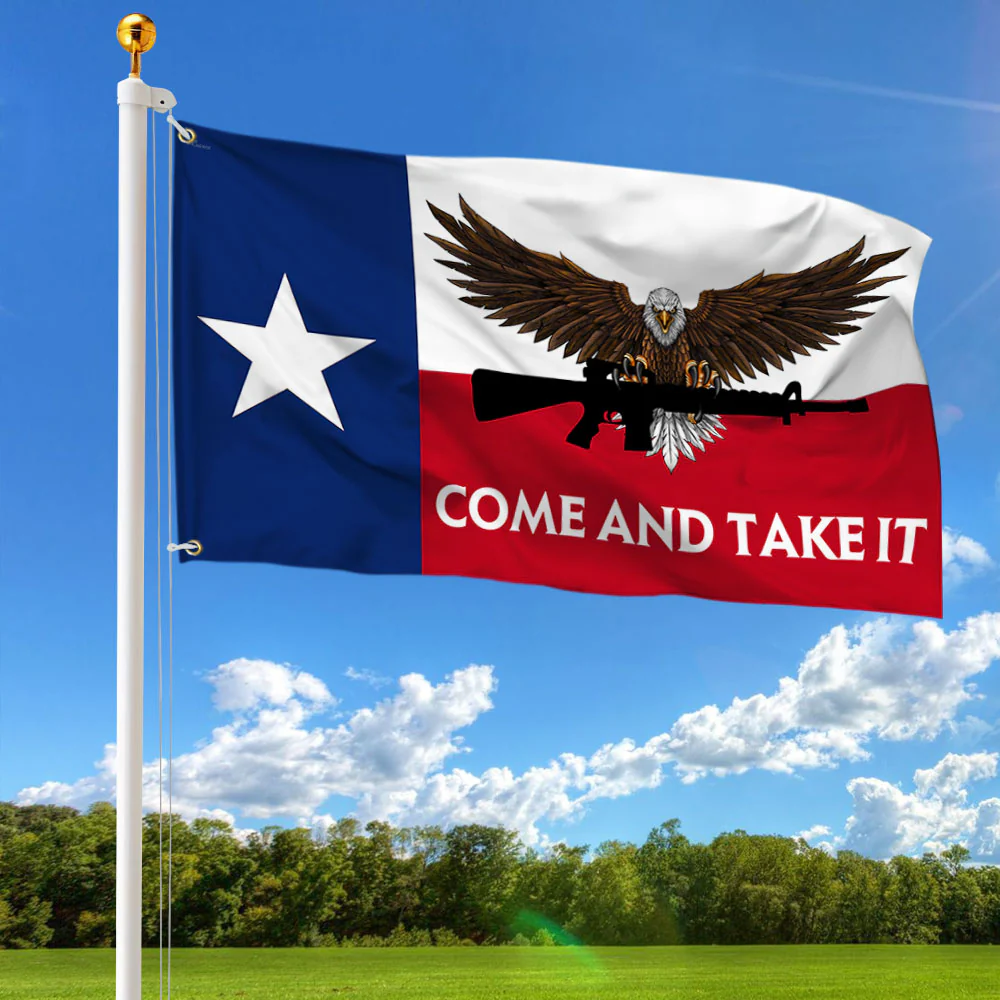 Texas Grommet Flag Come And Take It