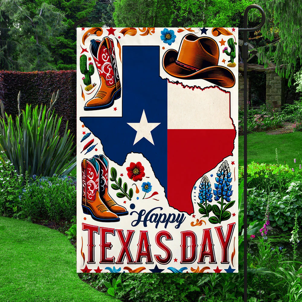 Bimipi  Happy Texas Day Texas Lone Star State Flag