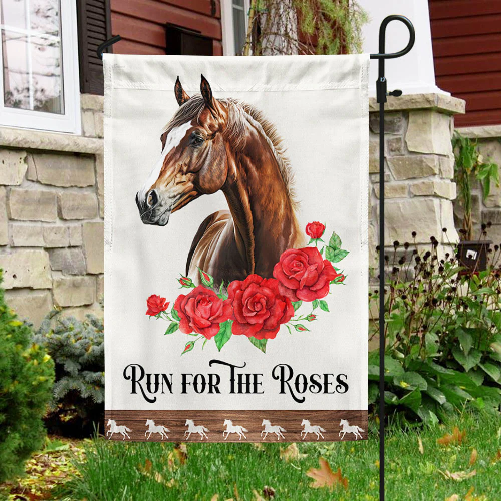 Horse Racing In The US Kentucky Derby Flag