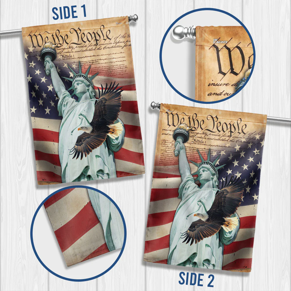 Bimipi American Flag - We The People Patriotic Eagle 4th of july American Flag