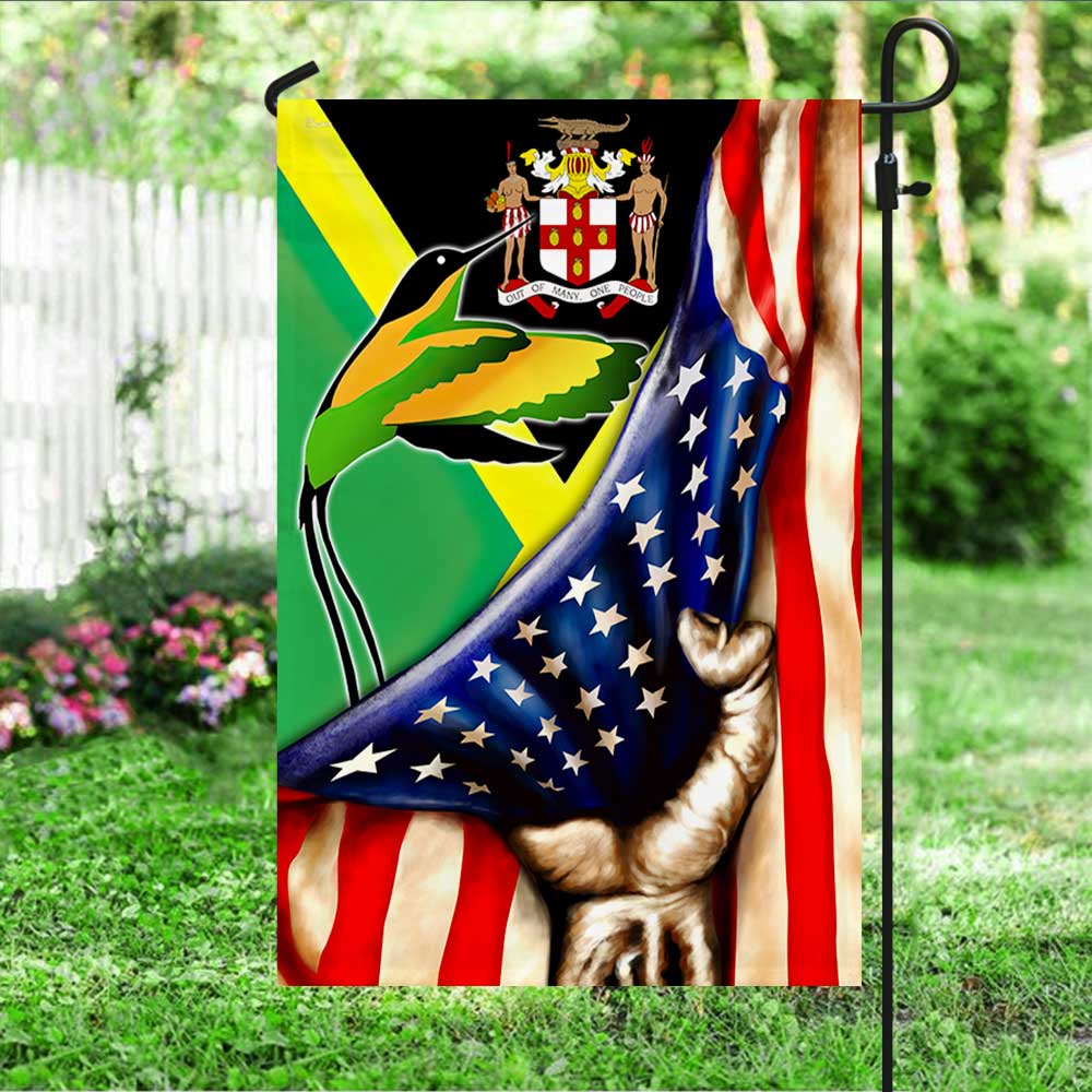 Jamaican American Flag Proud Jamaican