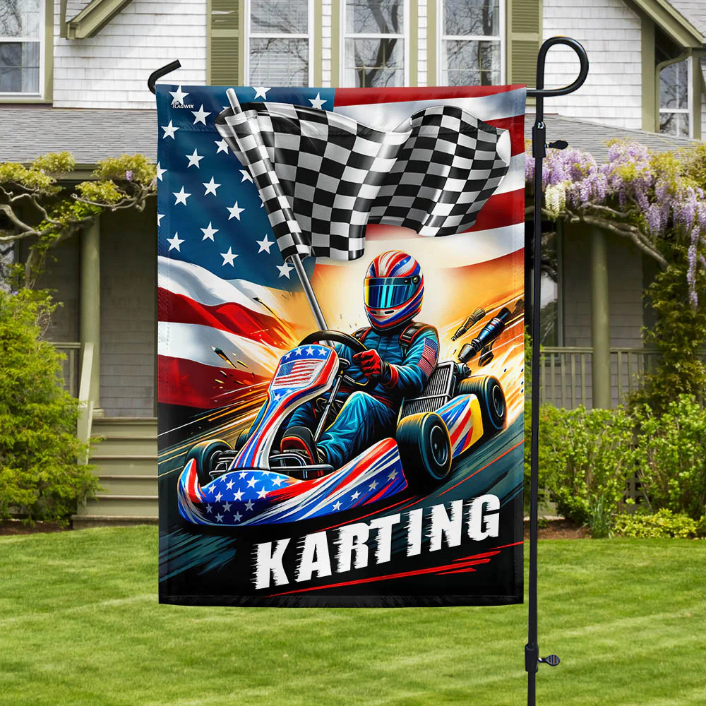 Bimipi Kart Racing American Flag