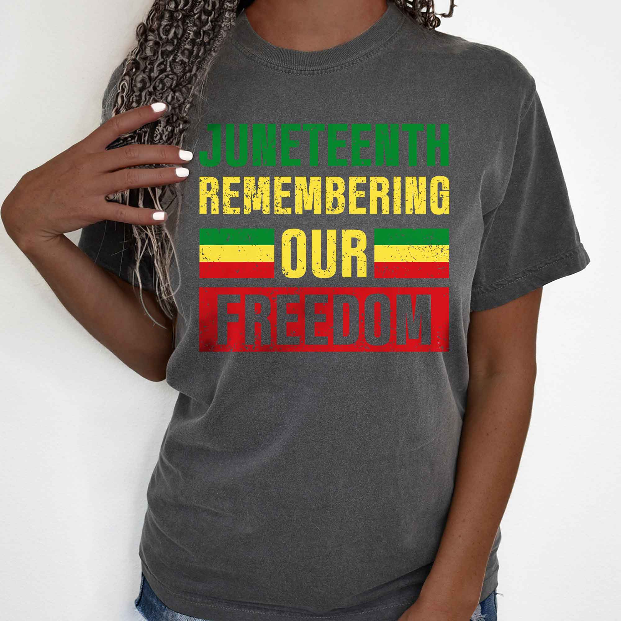 Gifts For Black, Juneteenth Remembering Our Freedom T-Shirt