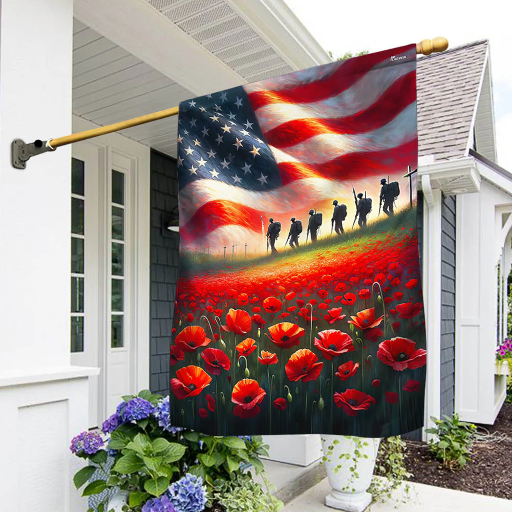 Bimipi Memorial Day Remembrance Of Fallen American Flag