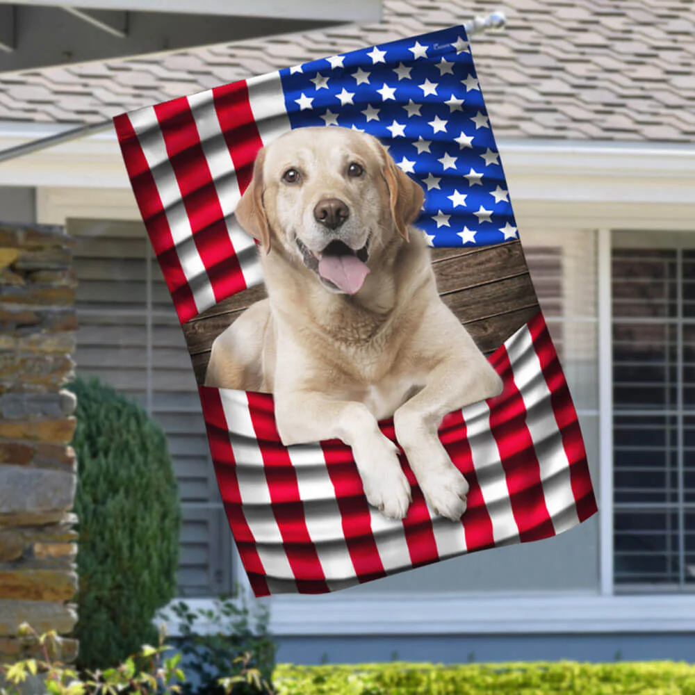 Bimipi American Flag - Labrador Retriever American Flag THB3647Fv6