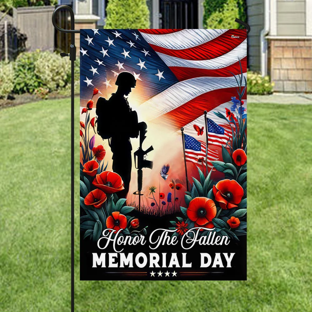 Bimipi Memorial Day US Veteran Flag Honor the Fallen Patriotic Veterans Day American Flag