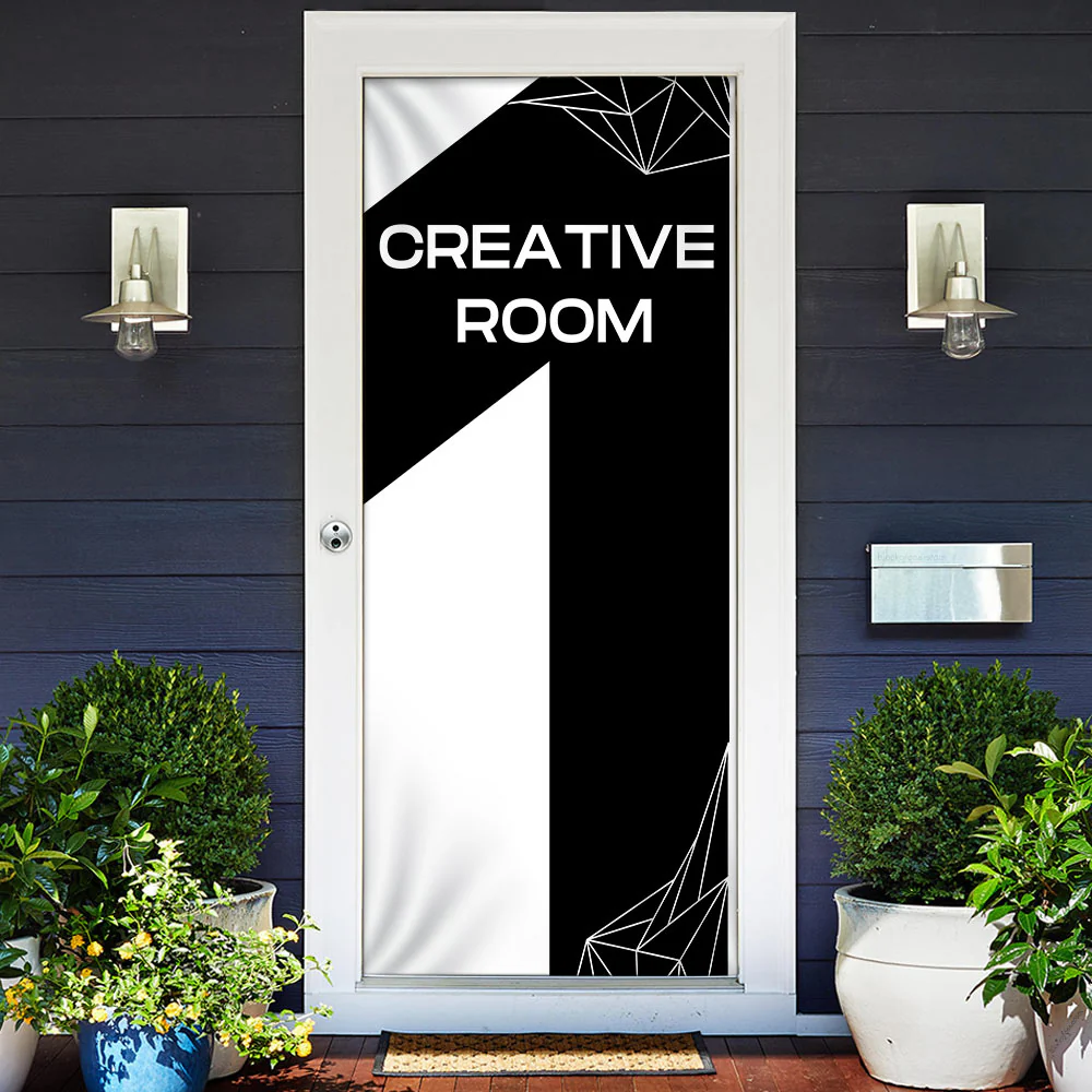 Door Cover Creative Room, Home and Garden Decor
