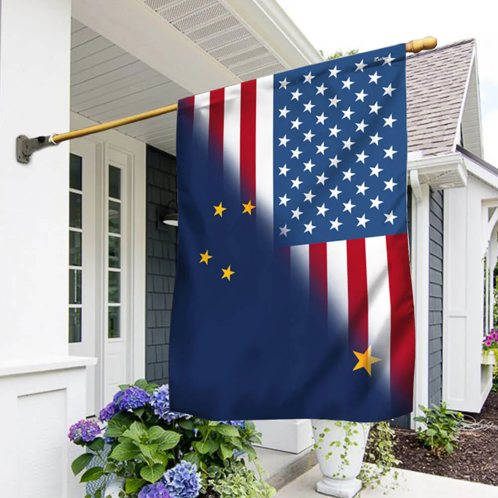 Alaska American Flag