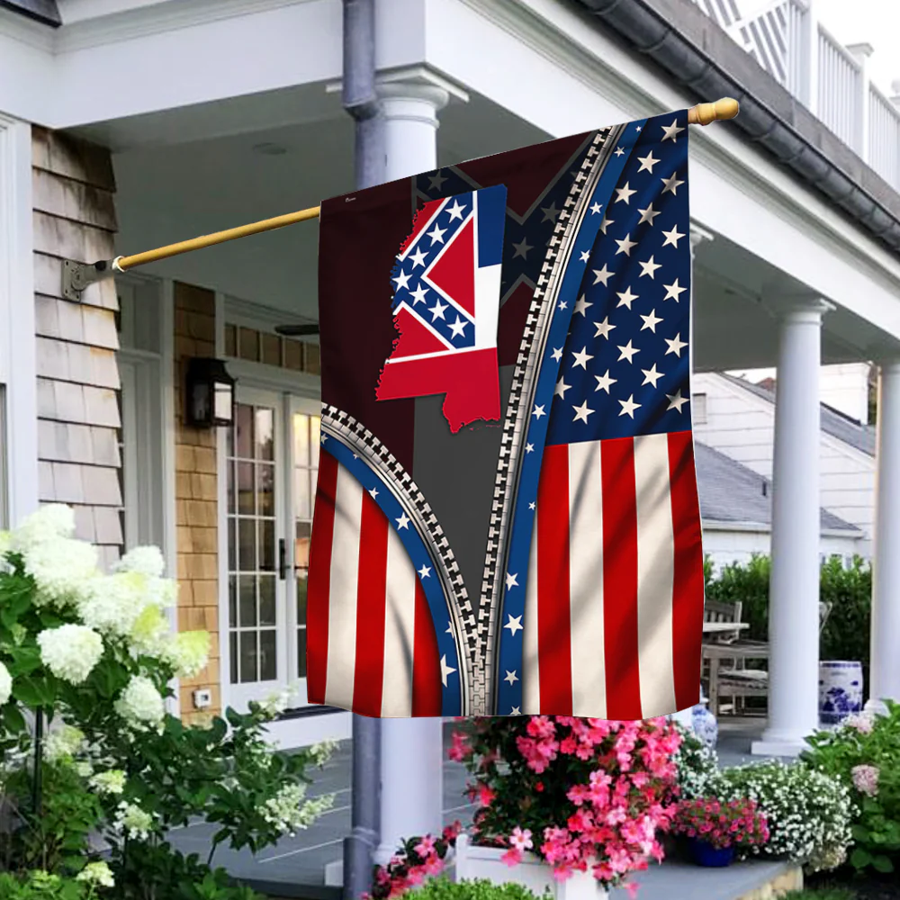Mississippi Flag State Of Mind ANT218Fv18