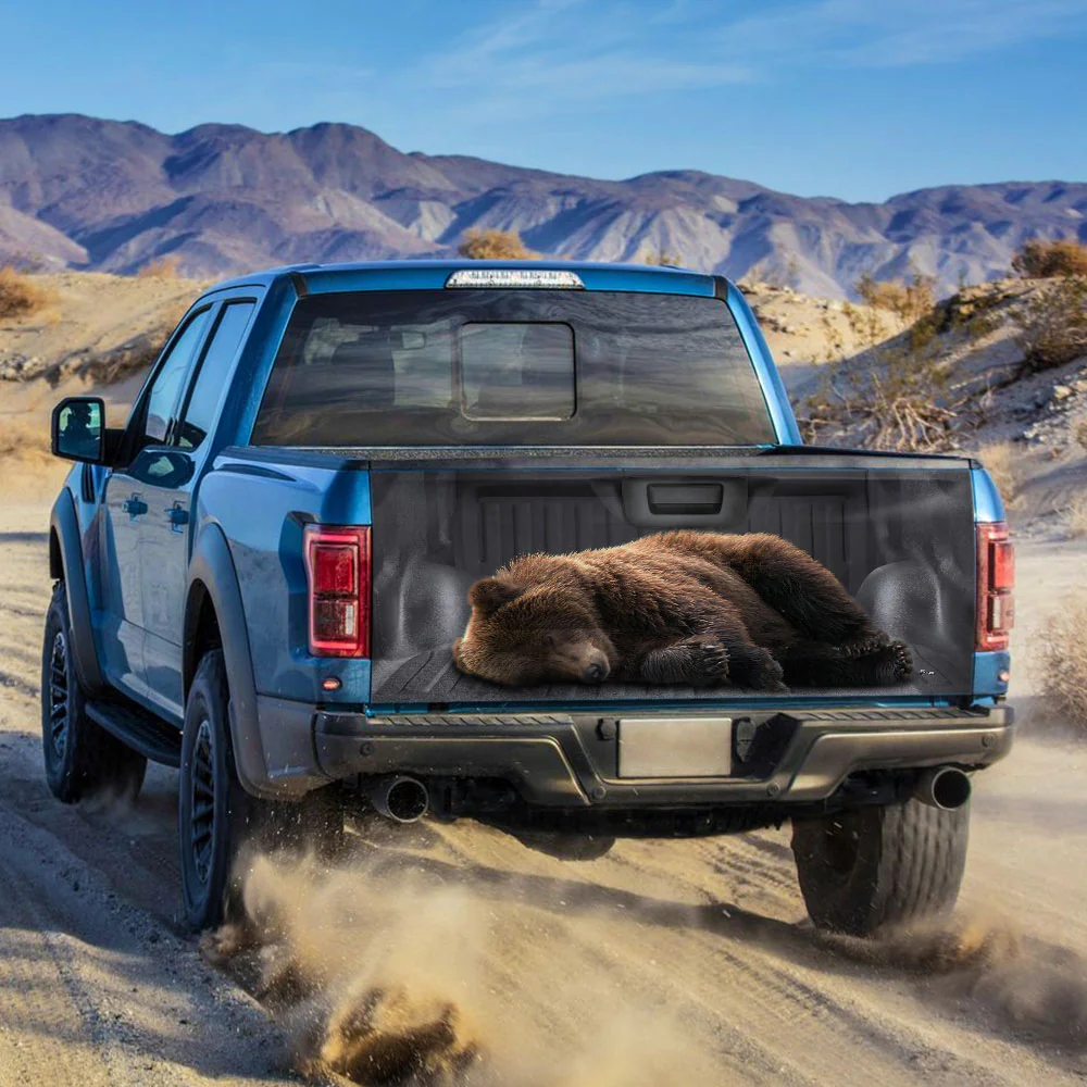 Wild Bear Truck Tailgate Decal Sticker Wrap