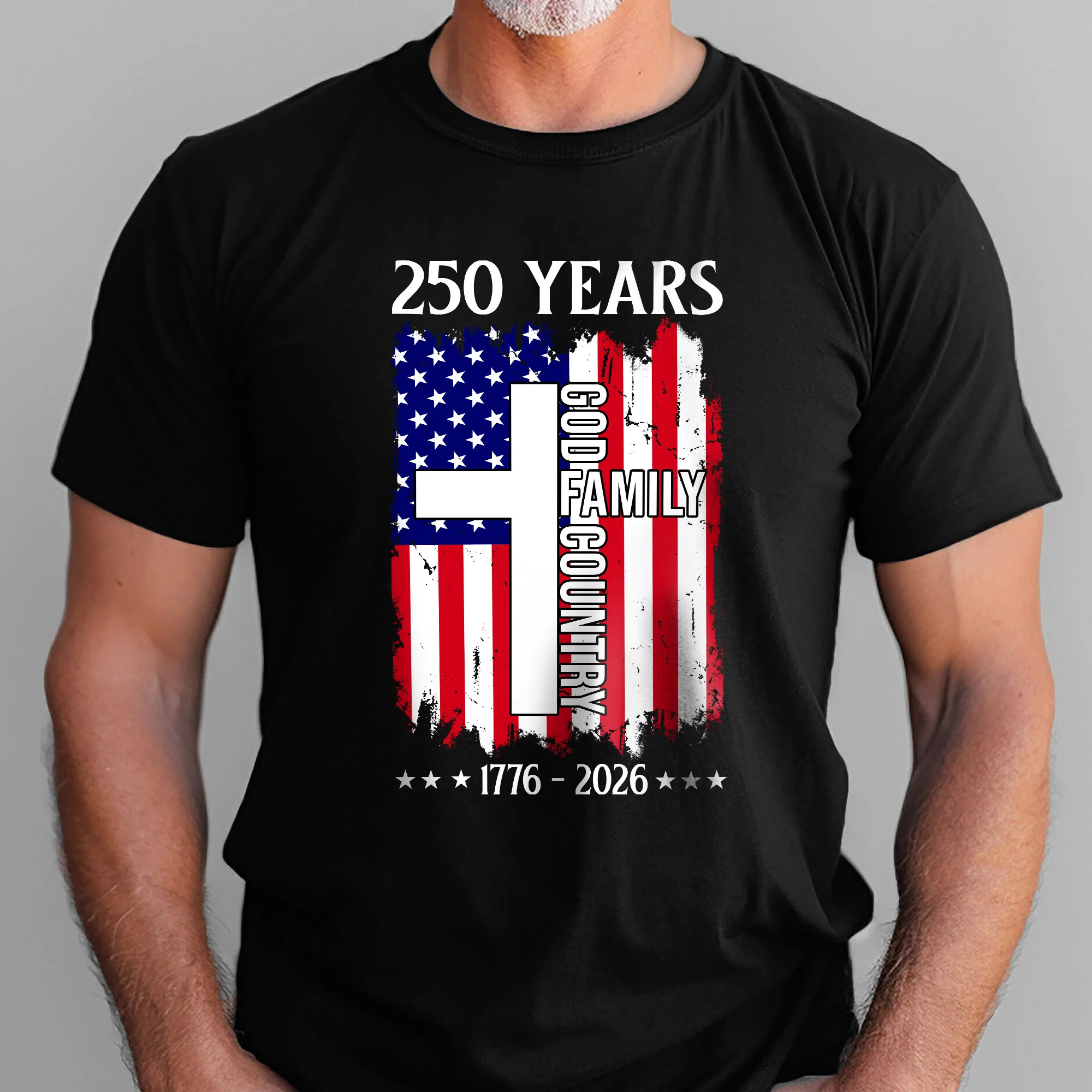 Patriot Christian 250 Years T-Shirt, USA Semiquincentennial 1776 2026 Tee