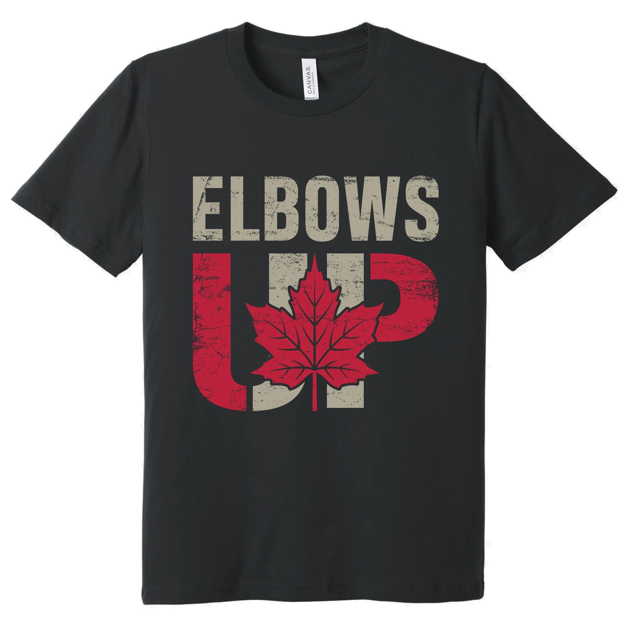 Elbows Up Canada Strong T-shirt Proud Canadian T-shirt