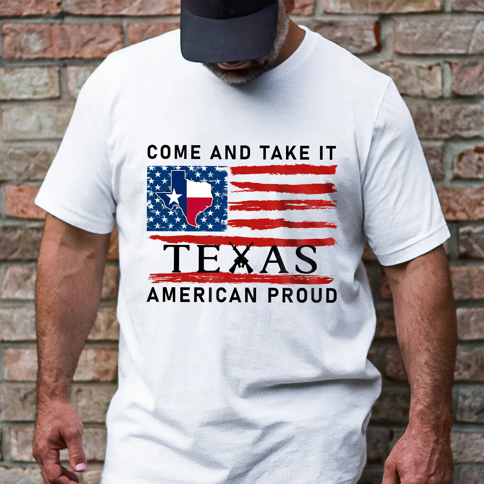Patriotic Shirt, America Texas Independence Day Come and Take It Tee