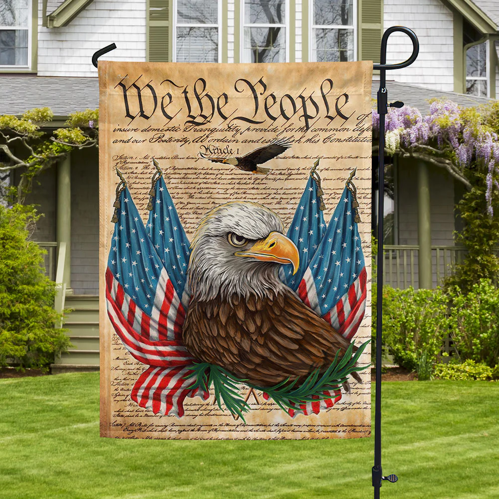 Bimipi American Flag - We The People Eagle 4th Of july Independence Day Flag