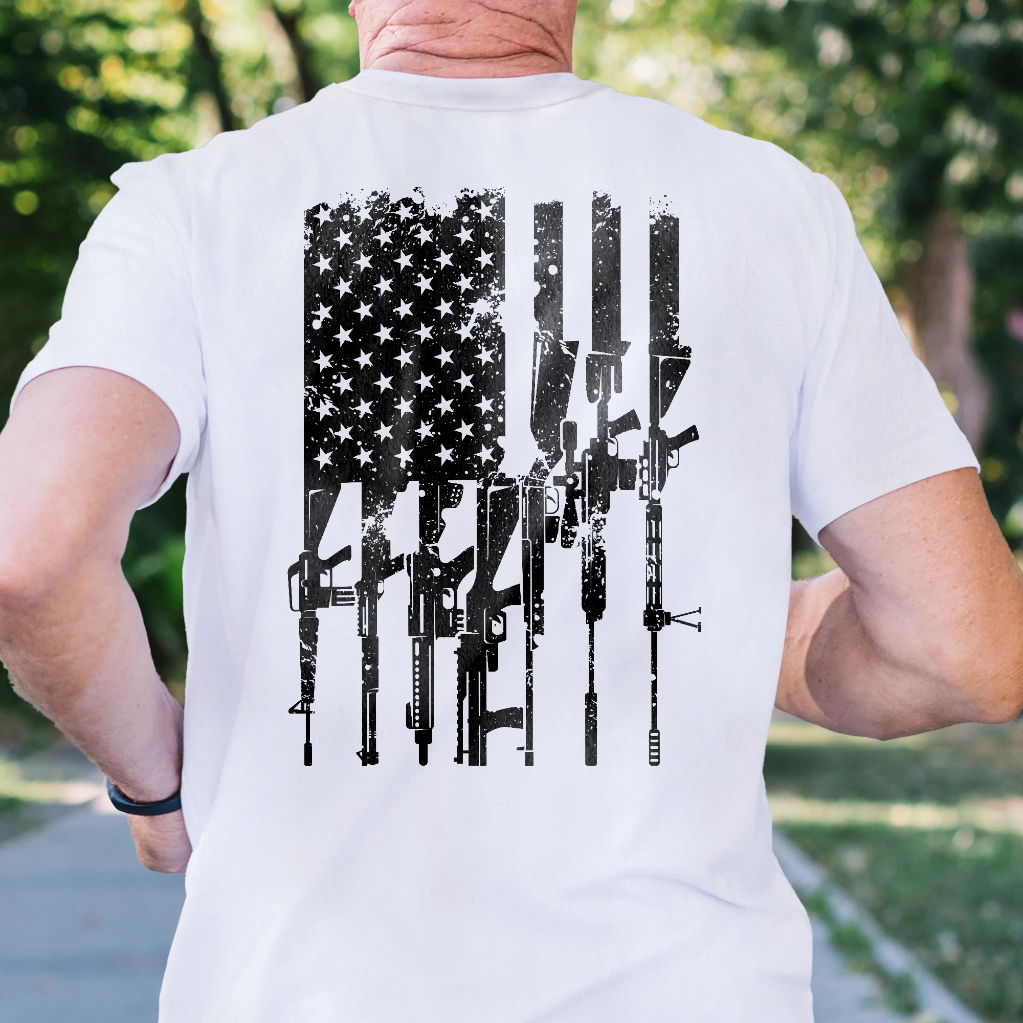 Happy 4th of july, One Nation Under God, 2nd Amendment Patriotic American T-Shirt